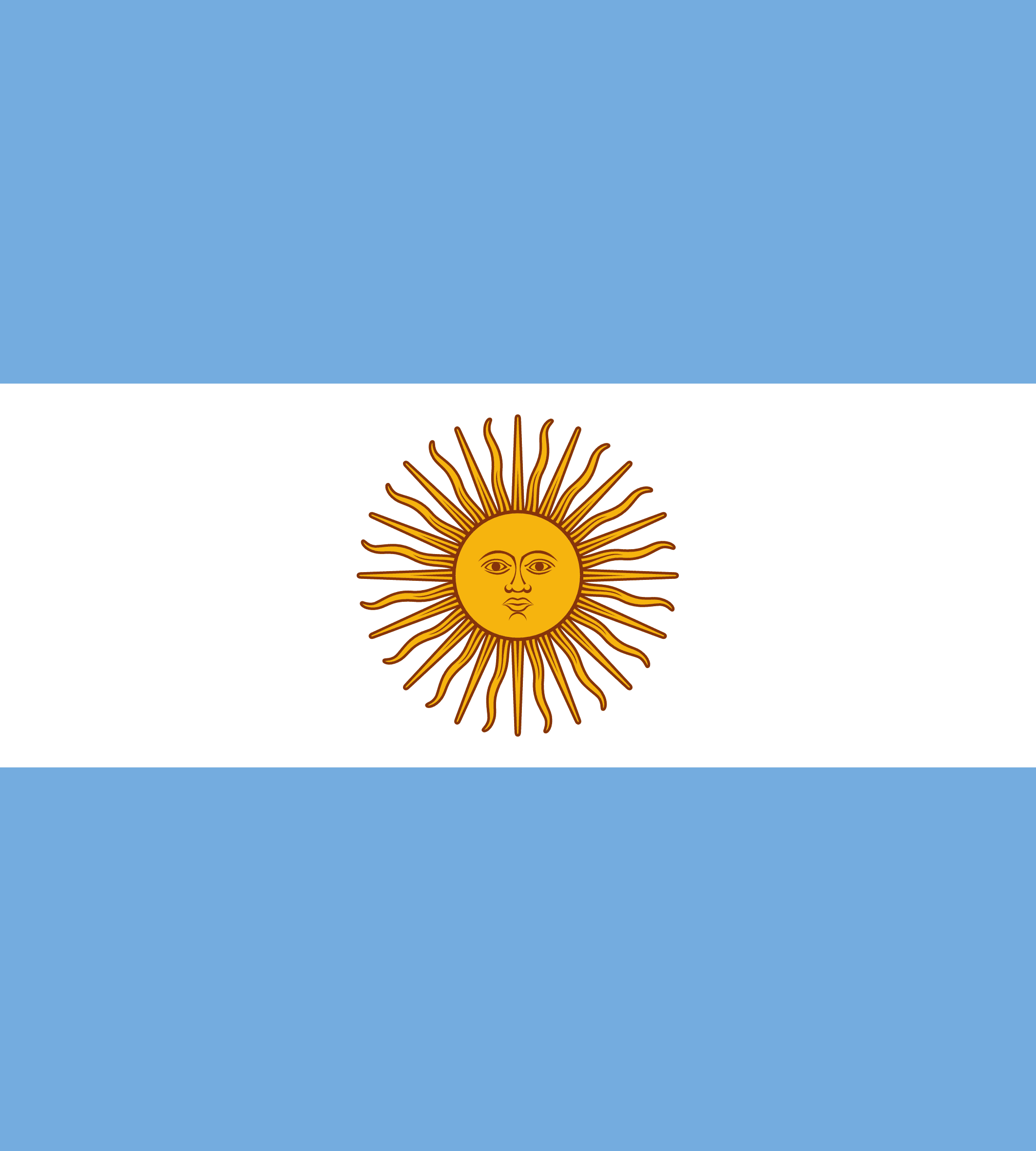 Argentinas flagga
