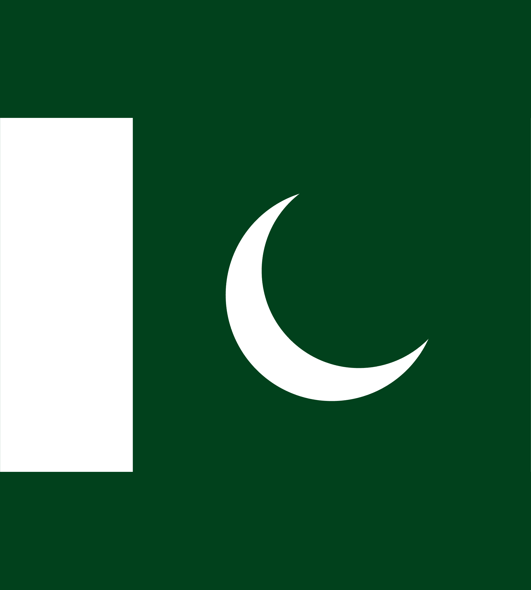 Pakistans flagga