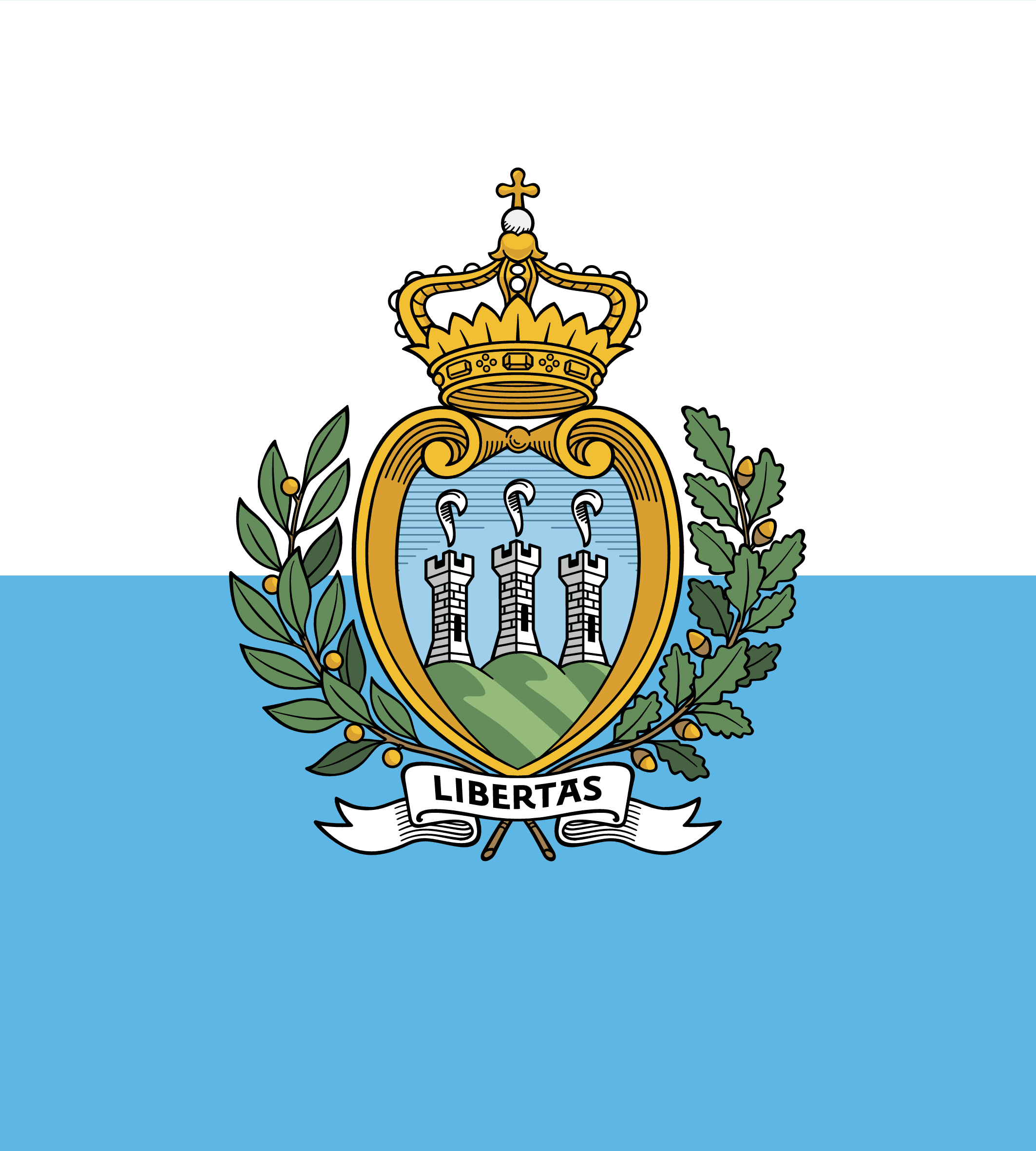 San Marinos flag