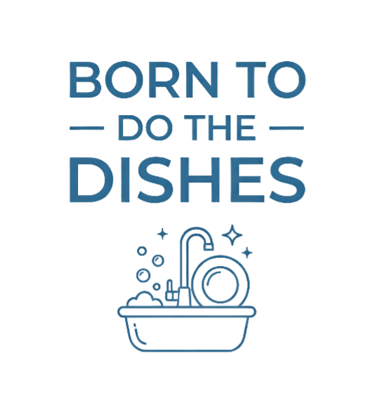 Born To Do The Dishes Dishcloth
