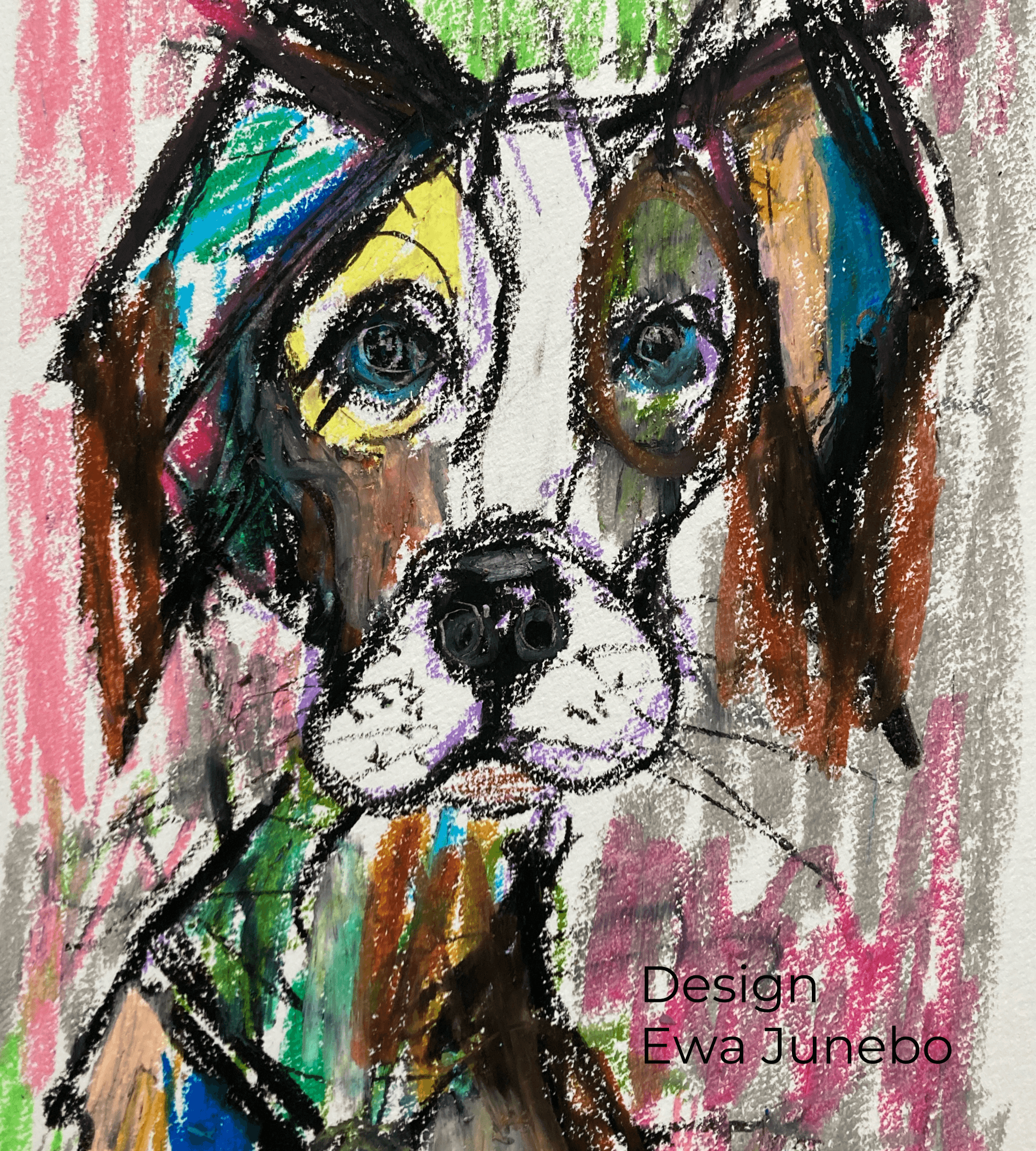 Fargeklatt Hundeklut