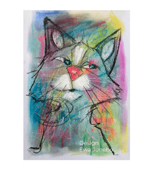 Neon Skiss Katt Disktrasa