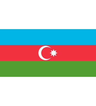 Azerbaijan Flag
