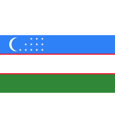 Uzbekistan Flag